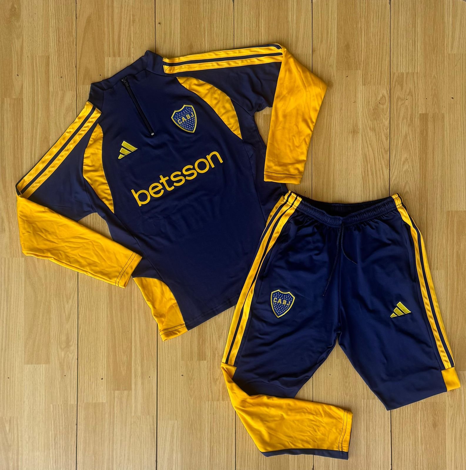 CONJUNTO DEPORTIVOS VARIOS CLUBES (Azul amarillo - TALLE XXL)